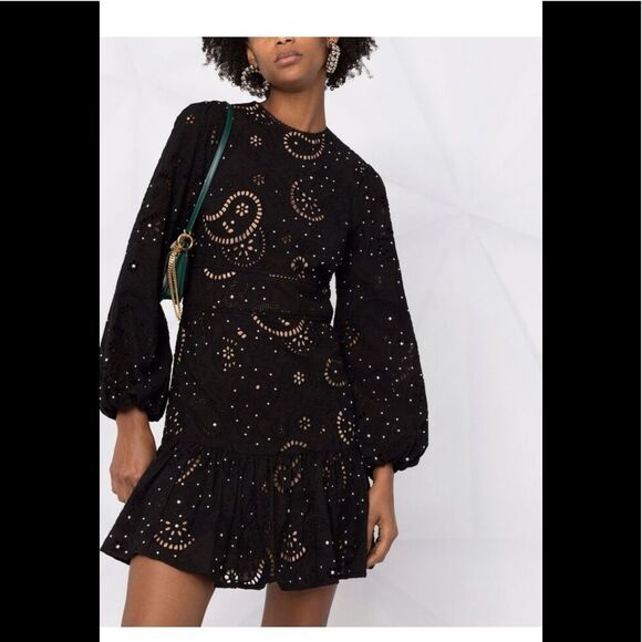 LAST CHANCE MICHAEL MICHAEL KORS EYELET DRESS - Picture 1 of 10